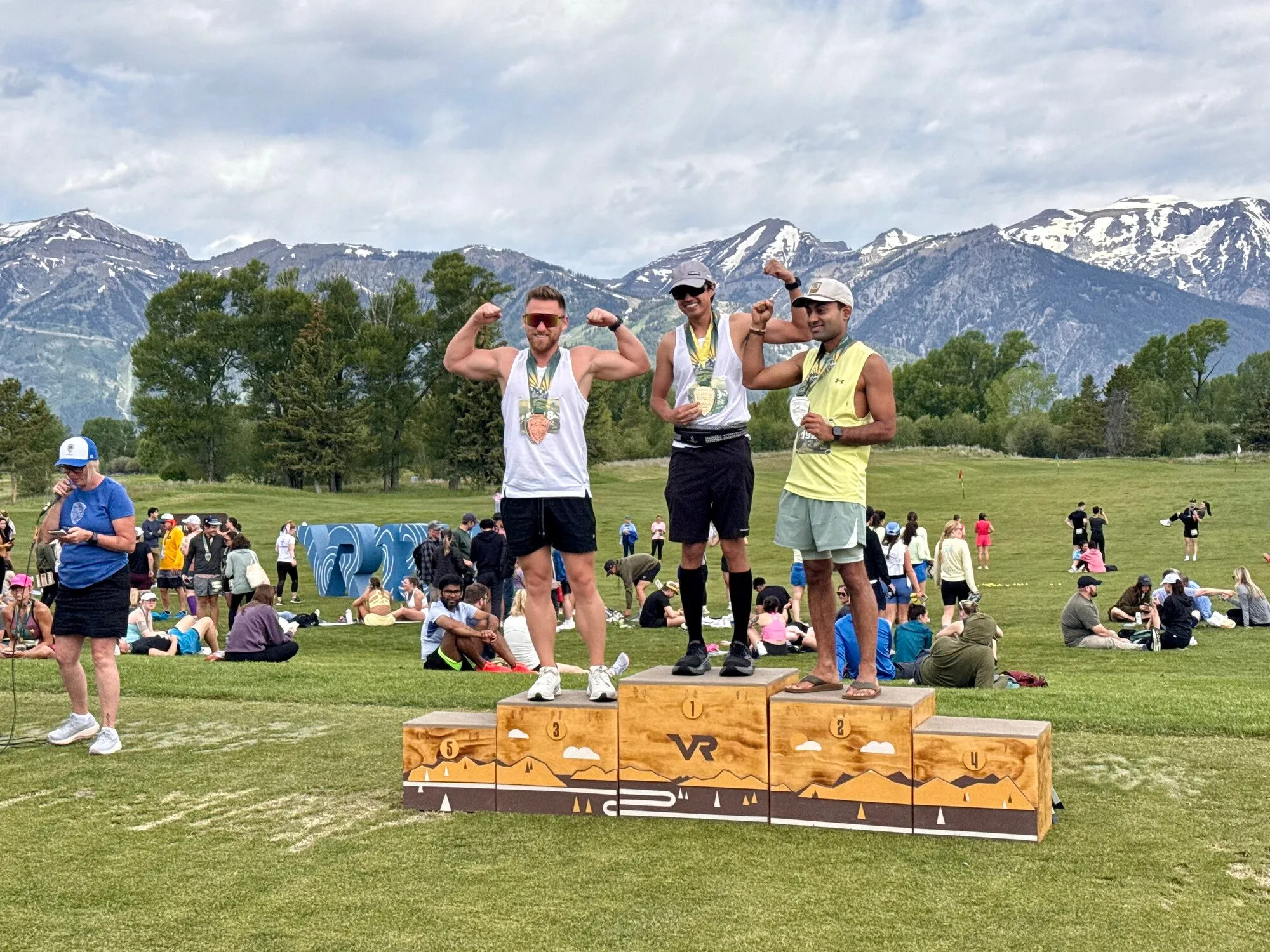 Podium ceremony
